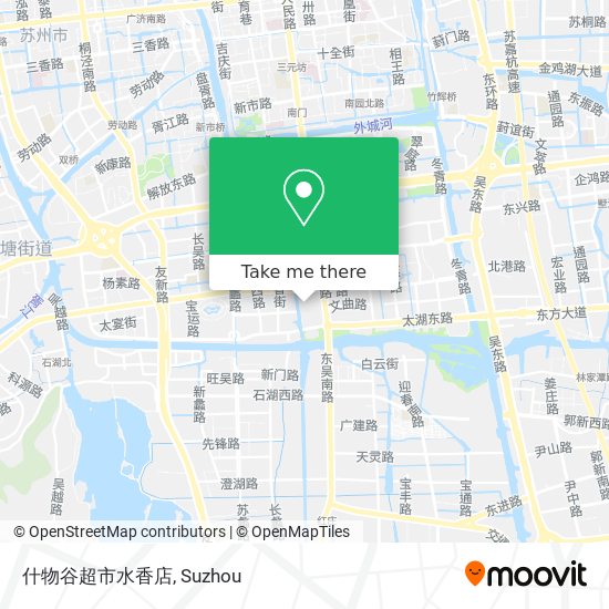 什物谷超市水香店 map