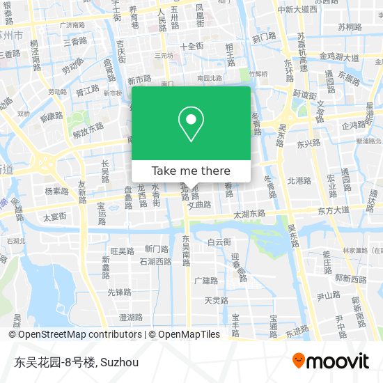东吴花园-8号楼 map