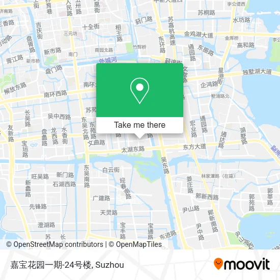 嘉宝花园一期-24号楼 map