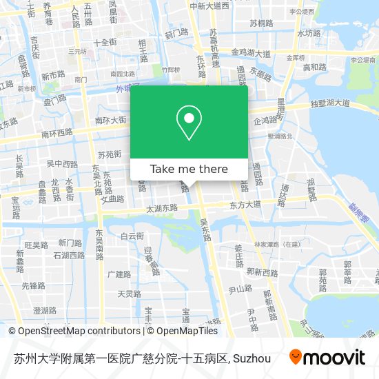 苏州大学附属第一医院广慈分院-十五病区 map