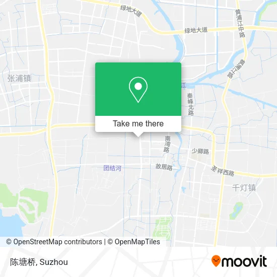 陈塘桥 map
