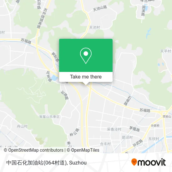 中国石化加油站(064村道) map