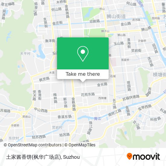 土家酱香饼(枫华广场店) map