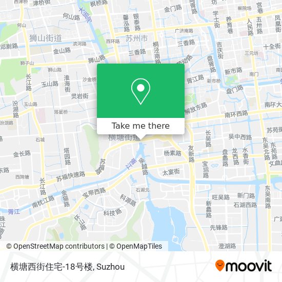 横塘西街住宅-18号楼 map