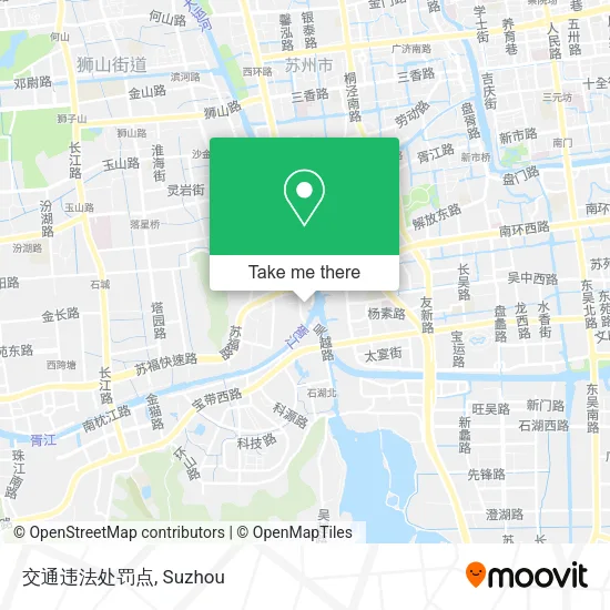 交通违法处罚点 map