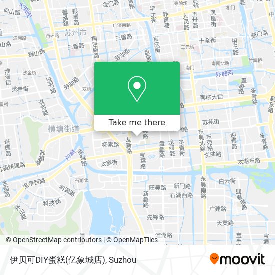 伊贝可DIY蛋糕(亿象城店) map
