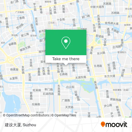 建设大厦 map