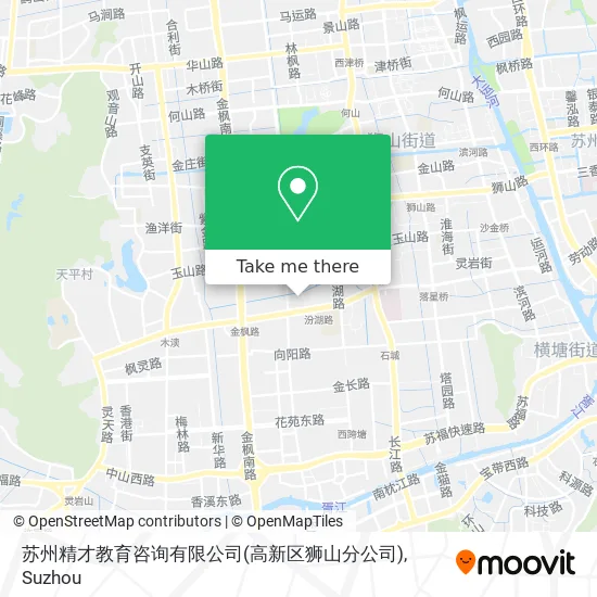 苏州精才教育咨询有限公司(高新区狮山分公司) map