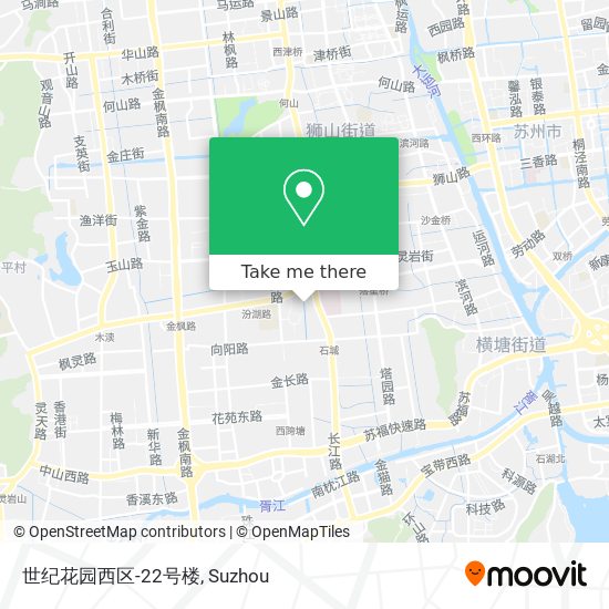 世纪花园西区-22号楼 map