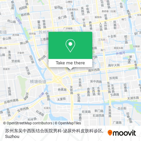 苏州东吴中西医结合医院男科-泌尿外科皮肤科诊区 map