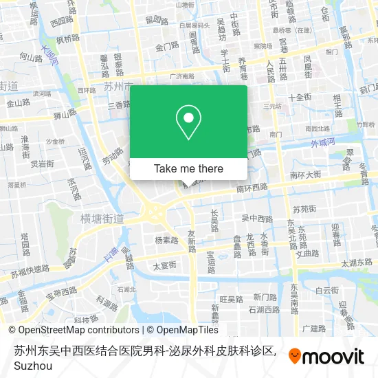 苏州东吴中西医结合医院男科-泌尿外科皮肤科诊区 map