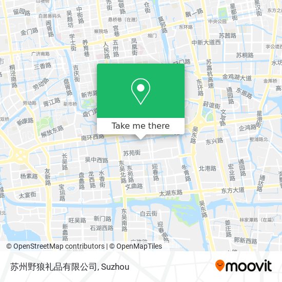 苏州野狼礼品有限公司 map