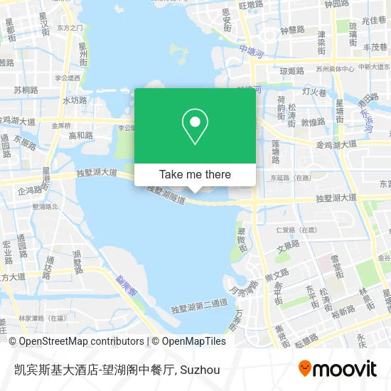 凯宾斯基大酒店-望湖阁中餐厅 map