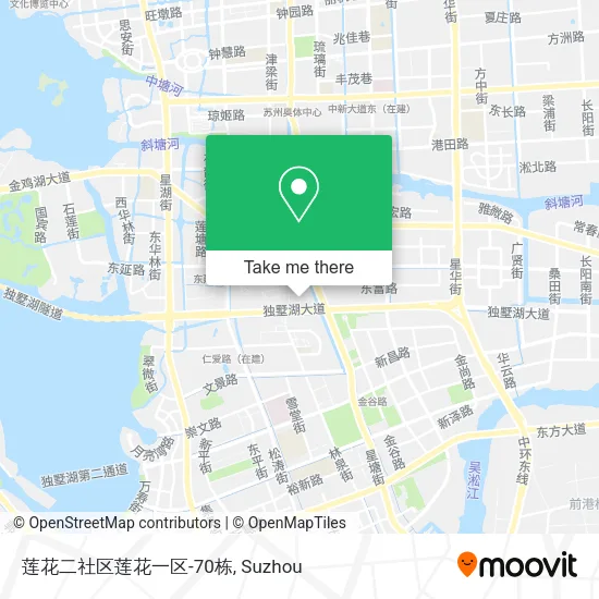 莲花二社区莲花一区-70栋 map