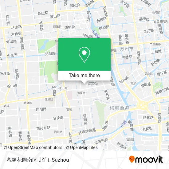 名馨花园南区-北门 map