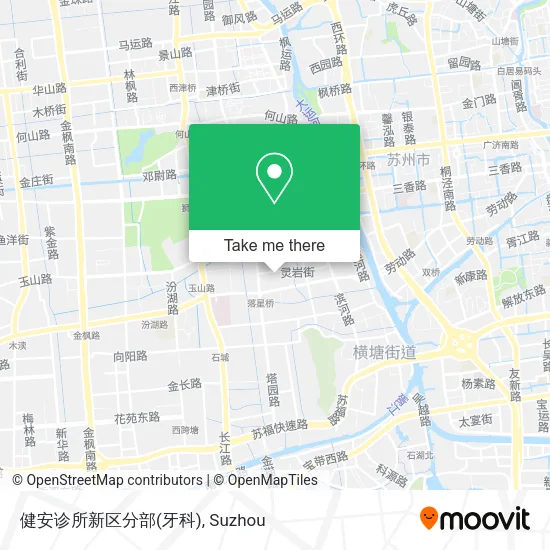 健安诊所新区分部(牙科) map
