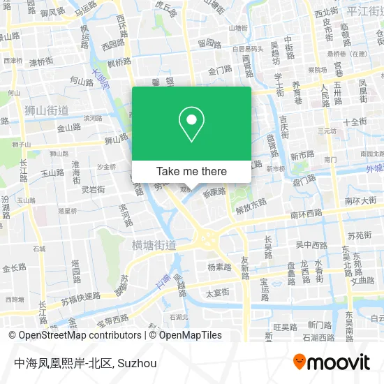 中海凤凰熙岸-北区 map