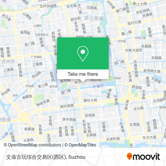 文庙古玩综合交易区(西区) map