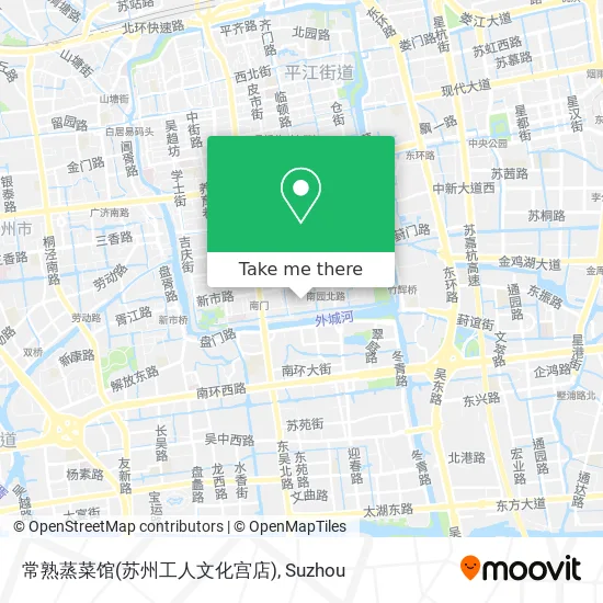 常熟蒸菜馆(苏州工人文化宫店) map