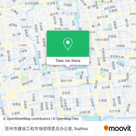 苏州市建设工程市场管理委员办公室 map