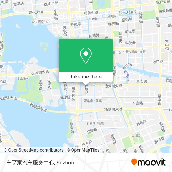 车享家汽车服务中心 map