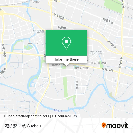 花桥梦世界 map