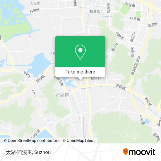 太湖·西溪里 map