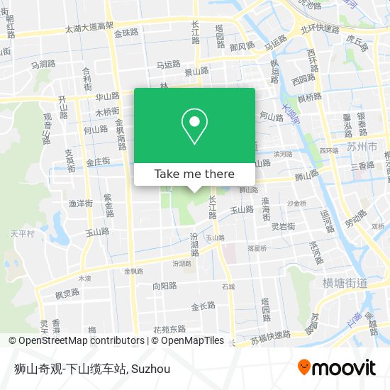 狮山奇观-下山缆车站 map