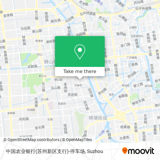 中国农业银行(苏州新区支行)-停车场 map