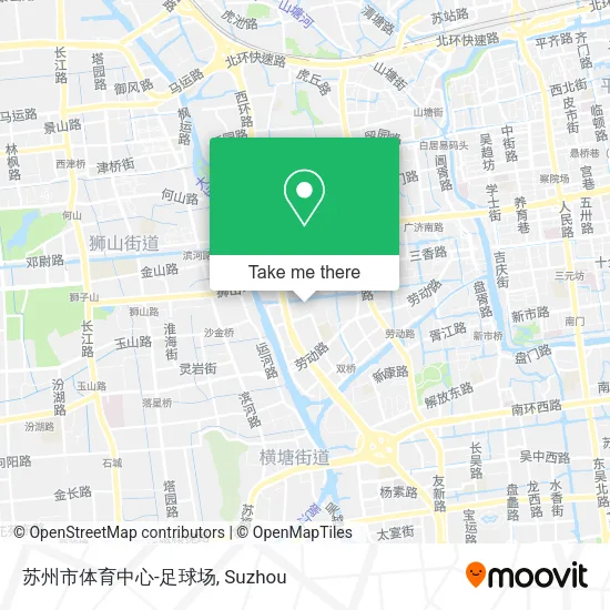 苏州市体育中心-足球场 map