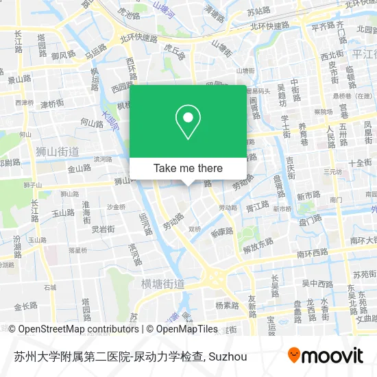 苏州大学附属第二医院-尿动力学检查 map