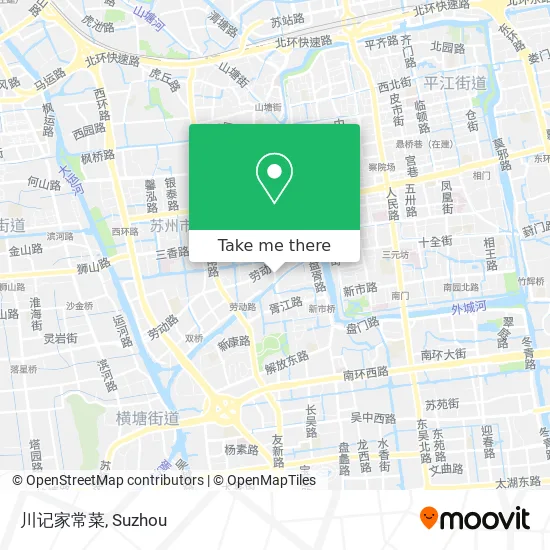 川记家常菜 map