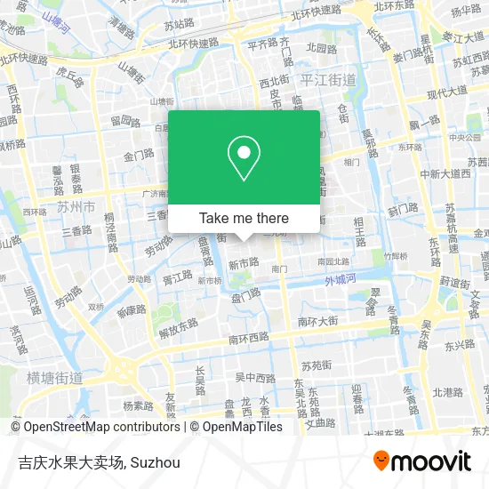 吉庆水果大卖场 map