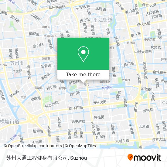 苏州大通工程健身有限公司 map