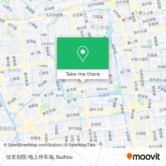 佳安别院-地上停车场 map