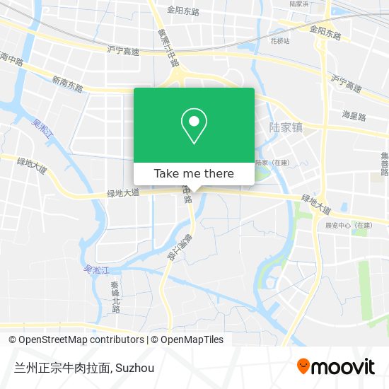 兰州正宗牛肉拉面 map