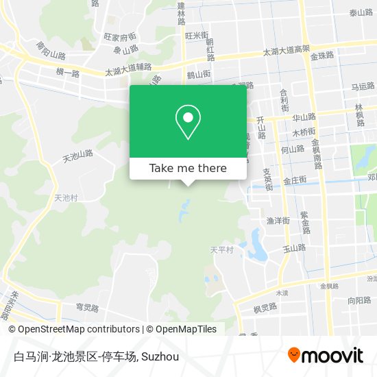 白马涧·龙池景区-停车场 map