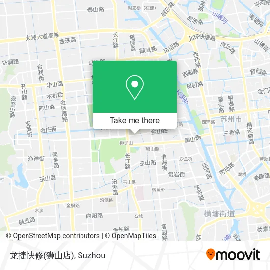 龙捷快修(狮山店) map