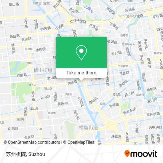 苏州棋院 map