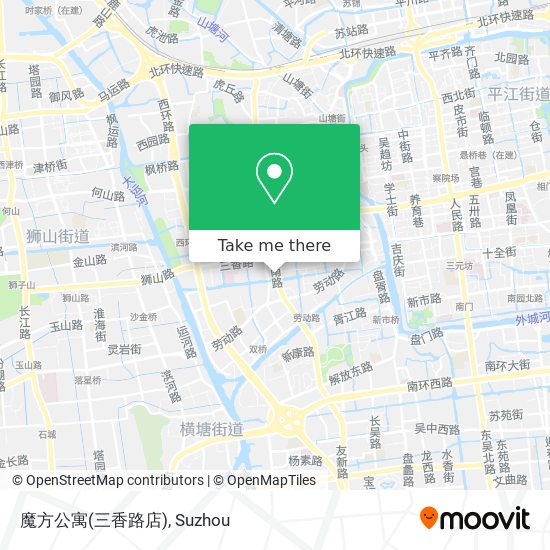 魔方公寓(三香路店) map