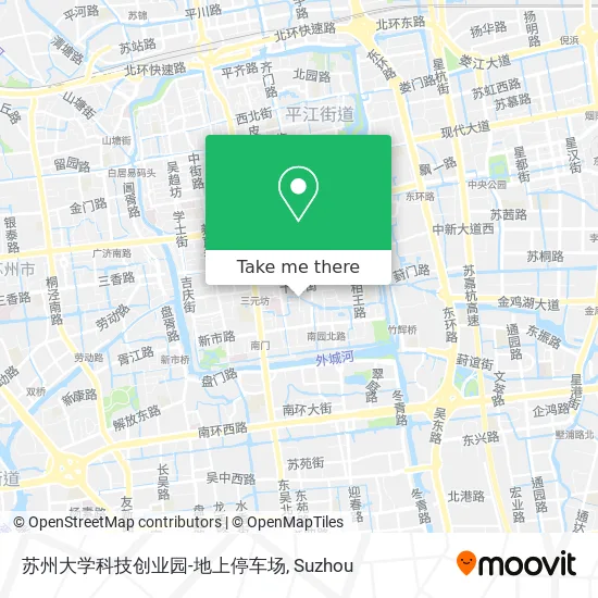 苏州大学科技创业园-地上停车场 map