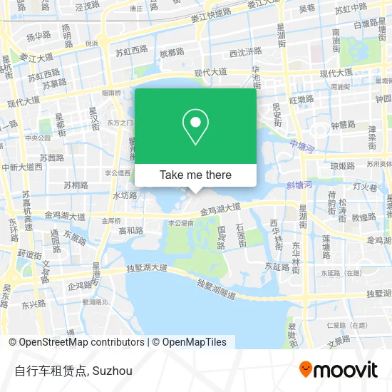 自行车租赁点 map