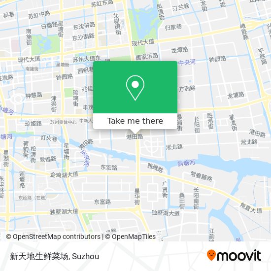 新天地生鲜菜场 map