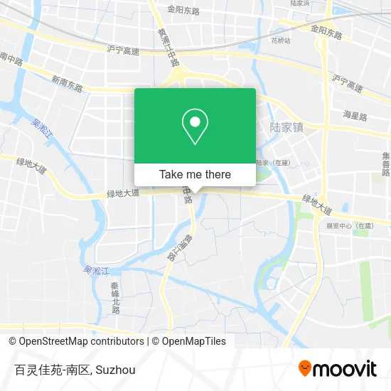 百灵佳苑-南区 map