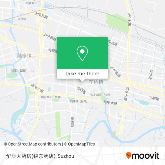 华辰大药房(锦东药店) map
