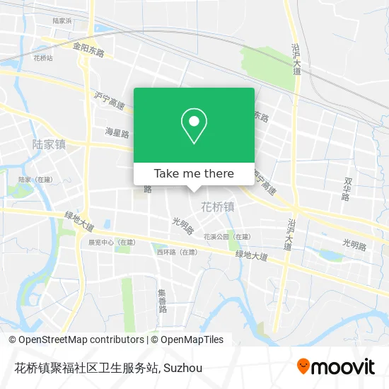 花桥镇聚福社区卫生服务站 map