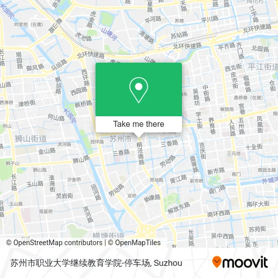 苏州市职业大学继续教育学院-停车场 map
