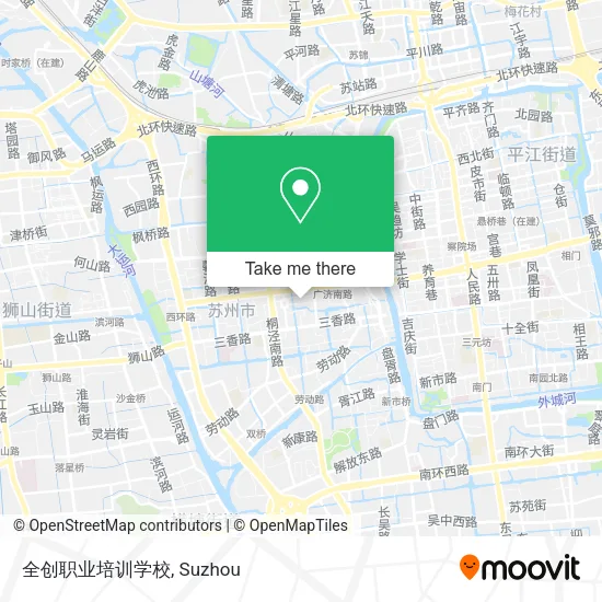 全创职业培训学校 map