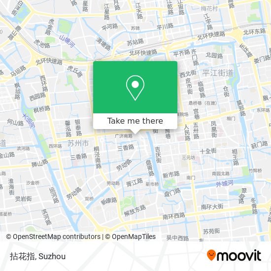 拈花指 map