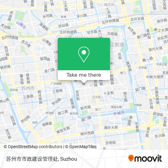 苏州市市政建设管理处 map